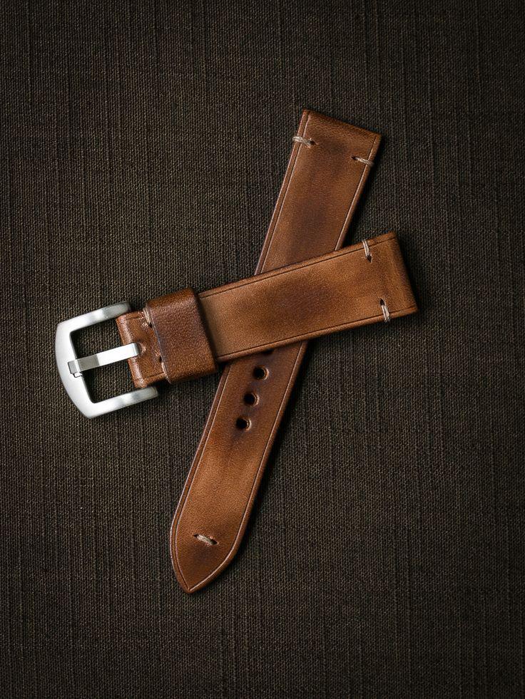 Vintage Chestnut Leather Strap